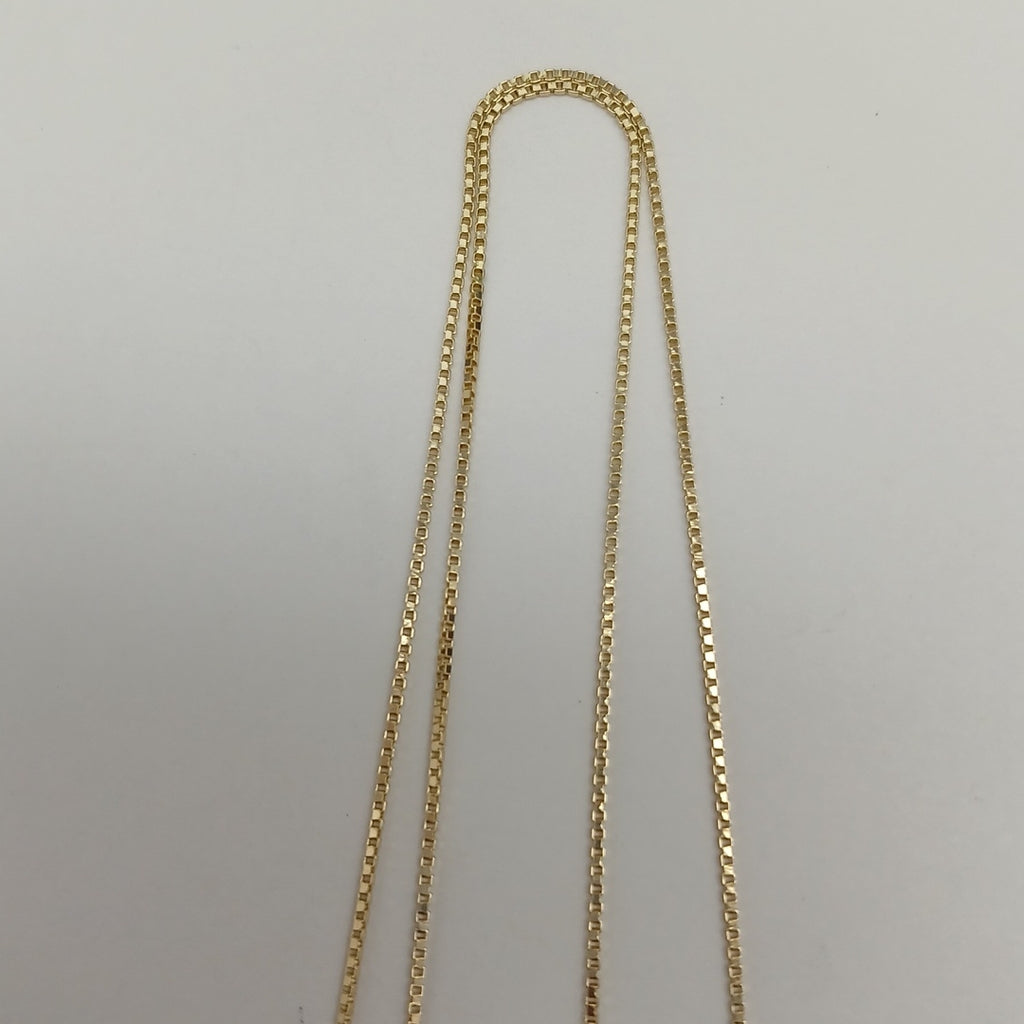 CADENA VENECIANO 14K 55 CM 2.4 GR (NUEVO)