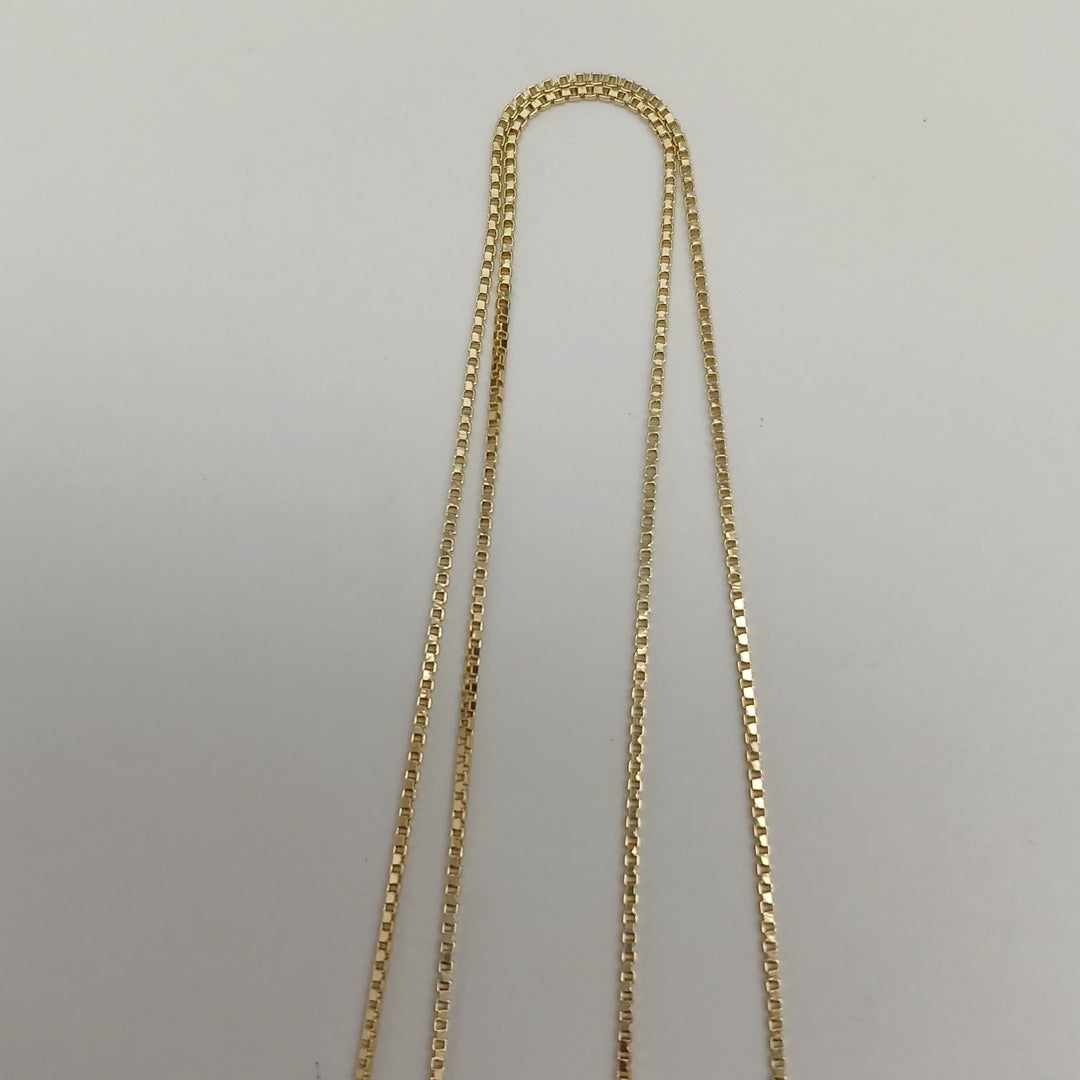 CADENA VENECIANO 14K 55 CM 2.4 GR (NUEVO)