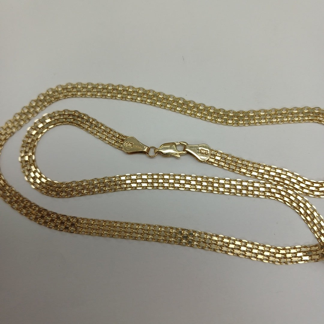 CADENA ESPECIAL 14K 50 CM 11.6 GR (NUEVO)
