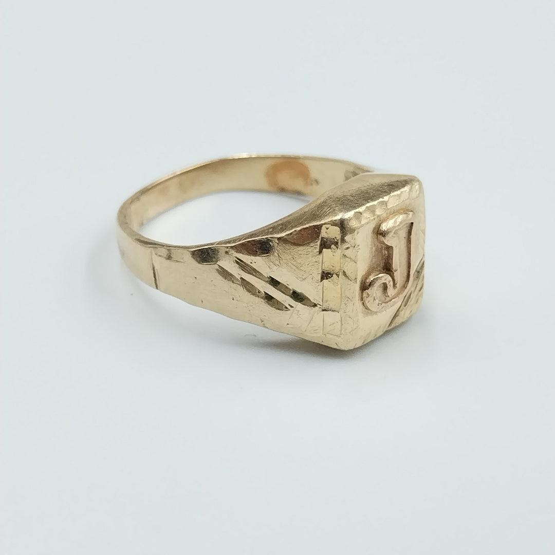 ANILLO ORO 14 K 5,20 GRMS (SEMINUEVO)