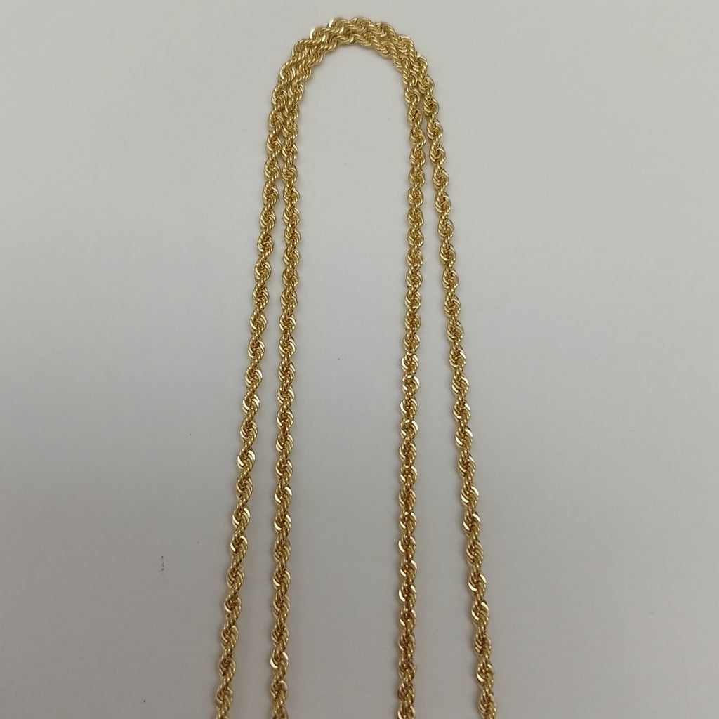 CADENA TORZAL 10K 55 CM 4.7 GR (NUEVO)