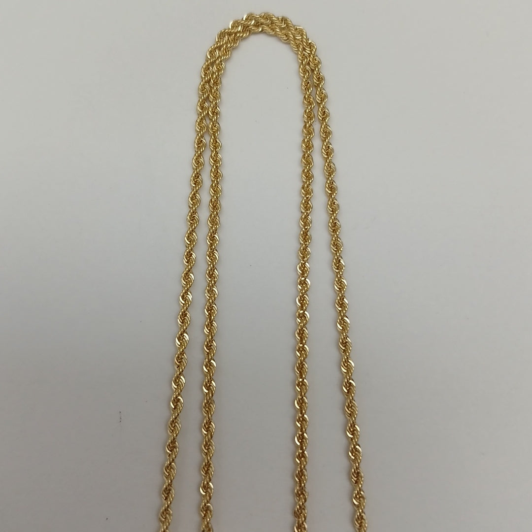 CADENA TORZAL 10K 55 CM 4.7 GR (NUEVO)