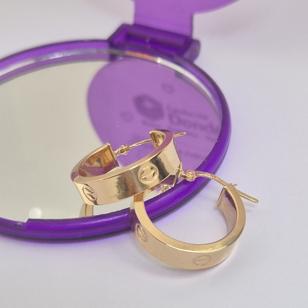 ARRACADAS ORO 14K 2.4 (NUEVO)