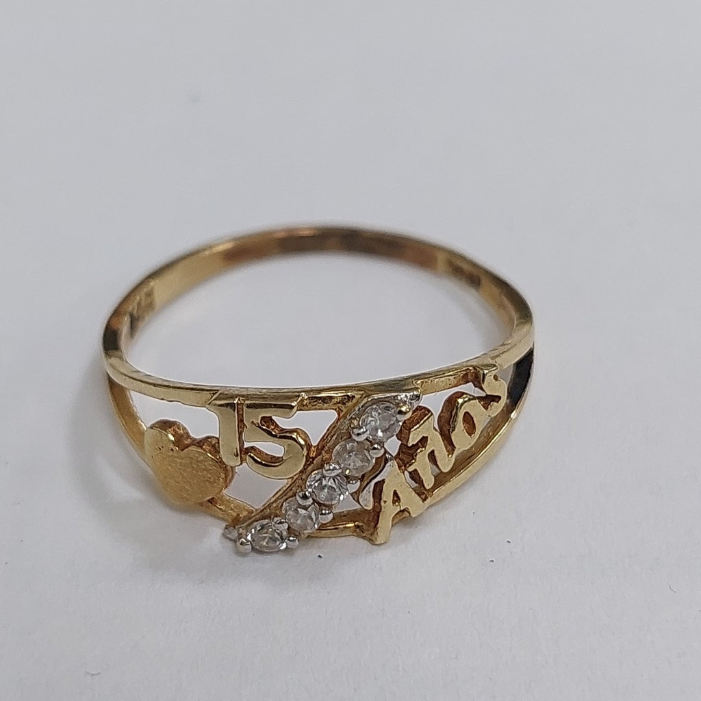 ANILLITO ORO 14 K 1.7 GRMS (SEMINUEVO)