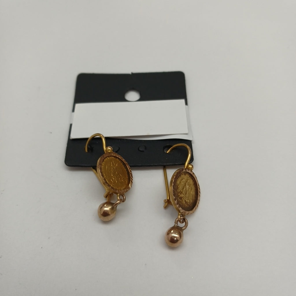 ARETES PAR ORO 10 K 3.9 GRMS (SEMINUEVO)