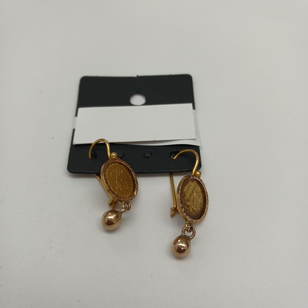 ARETES PAR ORO 10 K 3.9 GRMS (SEMINUEVO)