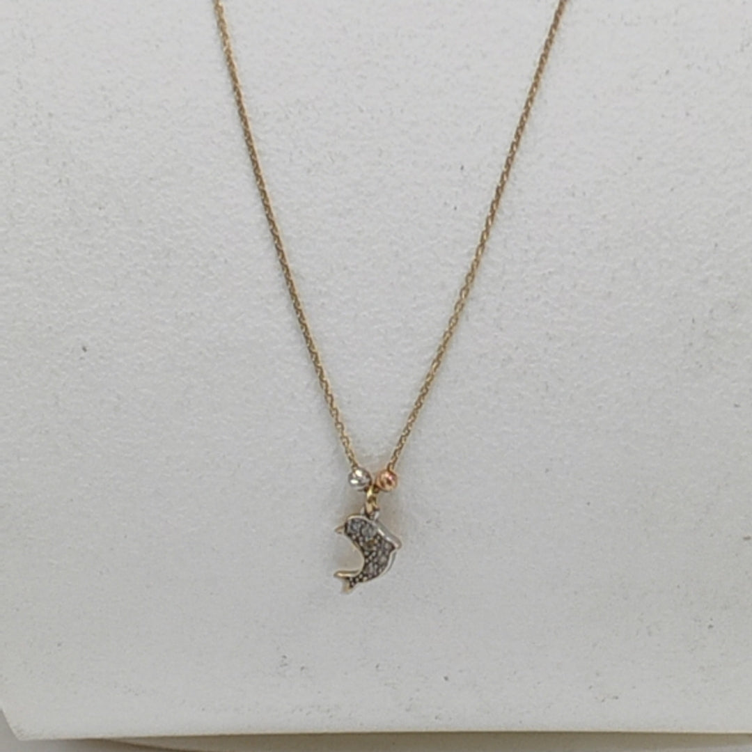 GARGANTILLA ORO 14 K 1.1 GRMS (SEMINUEVO)