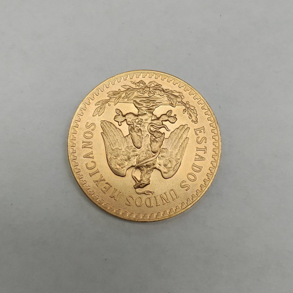 K1 41.6 GRMS 21 K IDENTIFICACIÓN MONEDA NOMINATIVA MONEDAS PESOS 50 PESOS (SEMINUEVO)