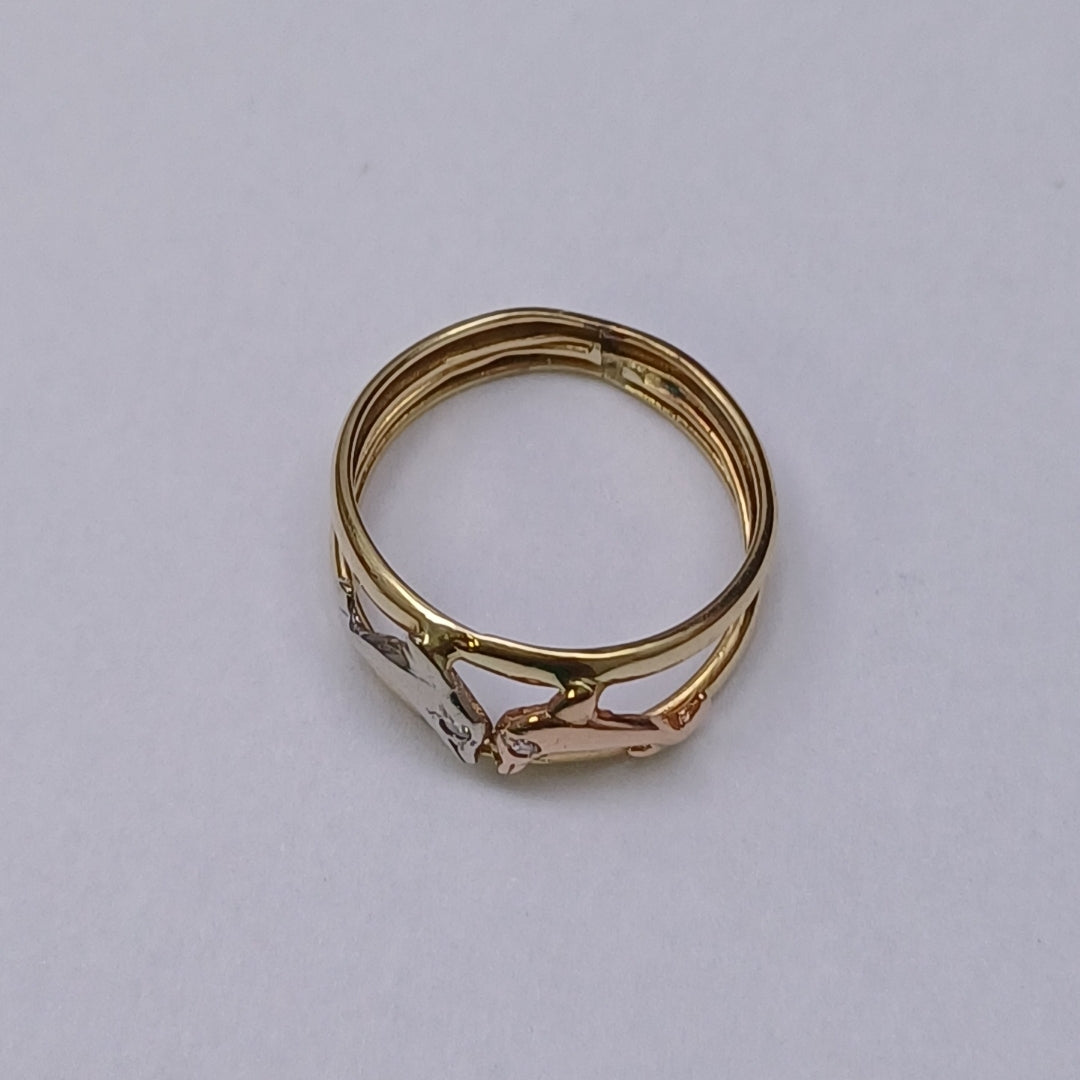 ANILLO ORO 10 K 1.4 GRMS (SEMINUEVO)