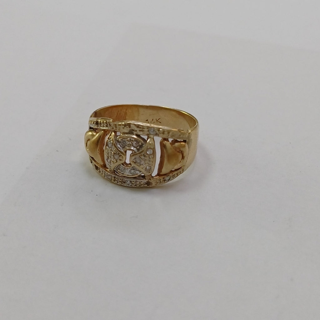 ANILLO ORO 14 K 5.5 GRMS (SEMINUEVO)