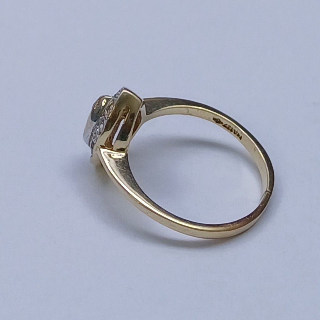 ANILLO ORO 14 K 2.3 GRMS (SEMINUEVO)