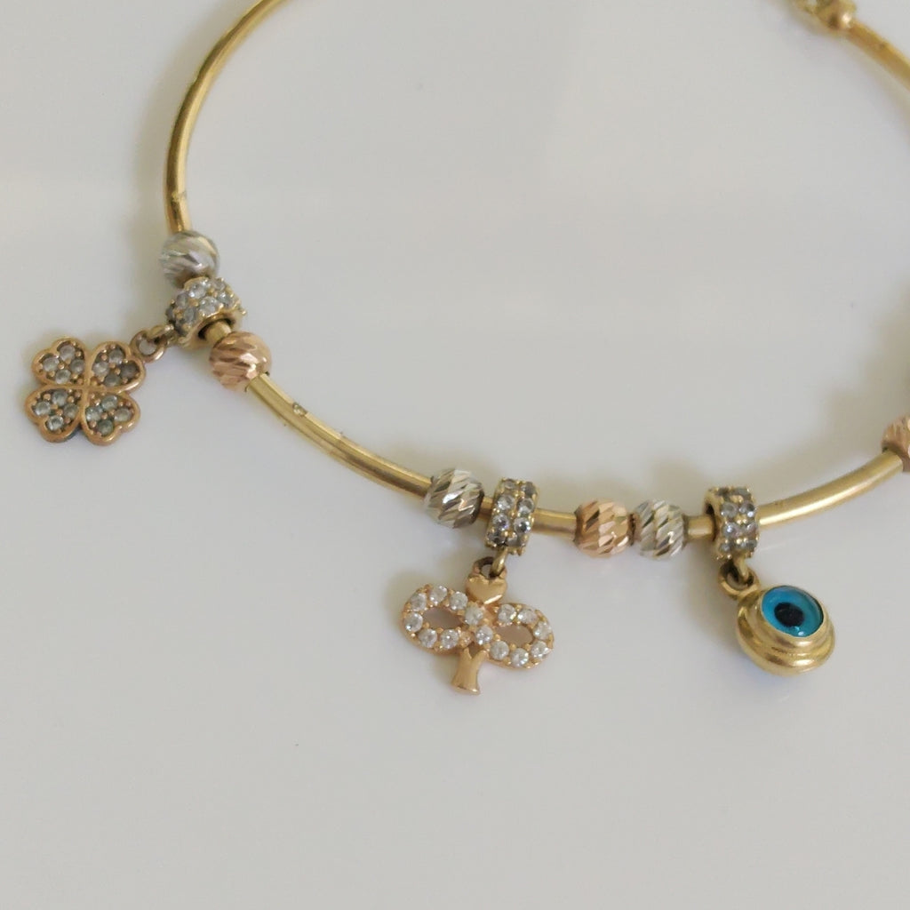 PULSERA ORO 14 K 6.9 GRMS (SEMINUEVO)