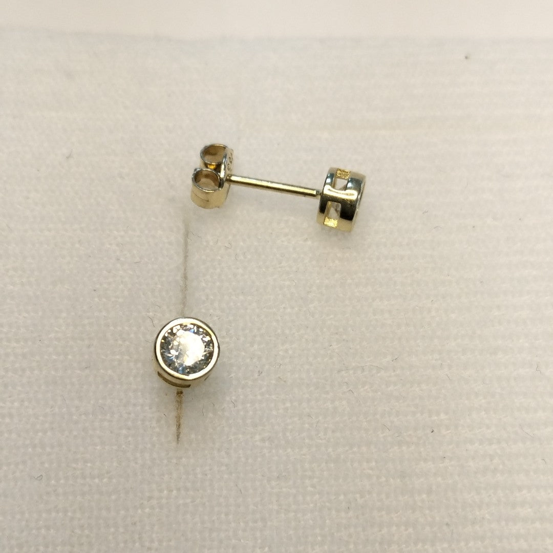 BROQUELES ORO 14K 1.2 (NUEVO)