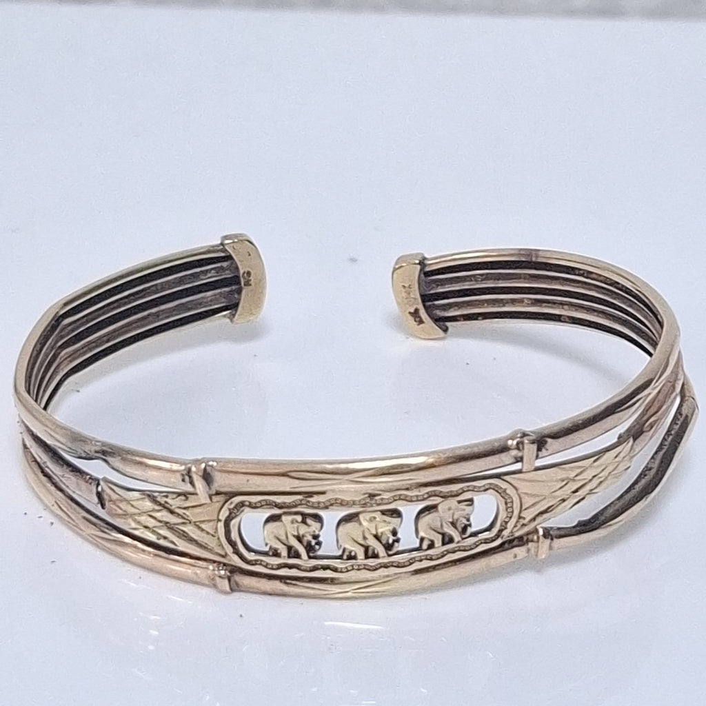 BRAZALETE ORO 10 K 9,40 GRMS (SEMINUEVO)