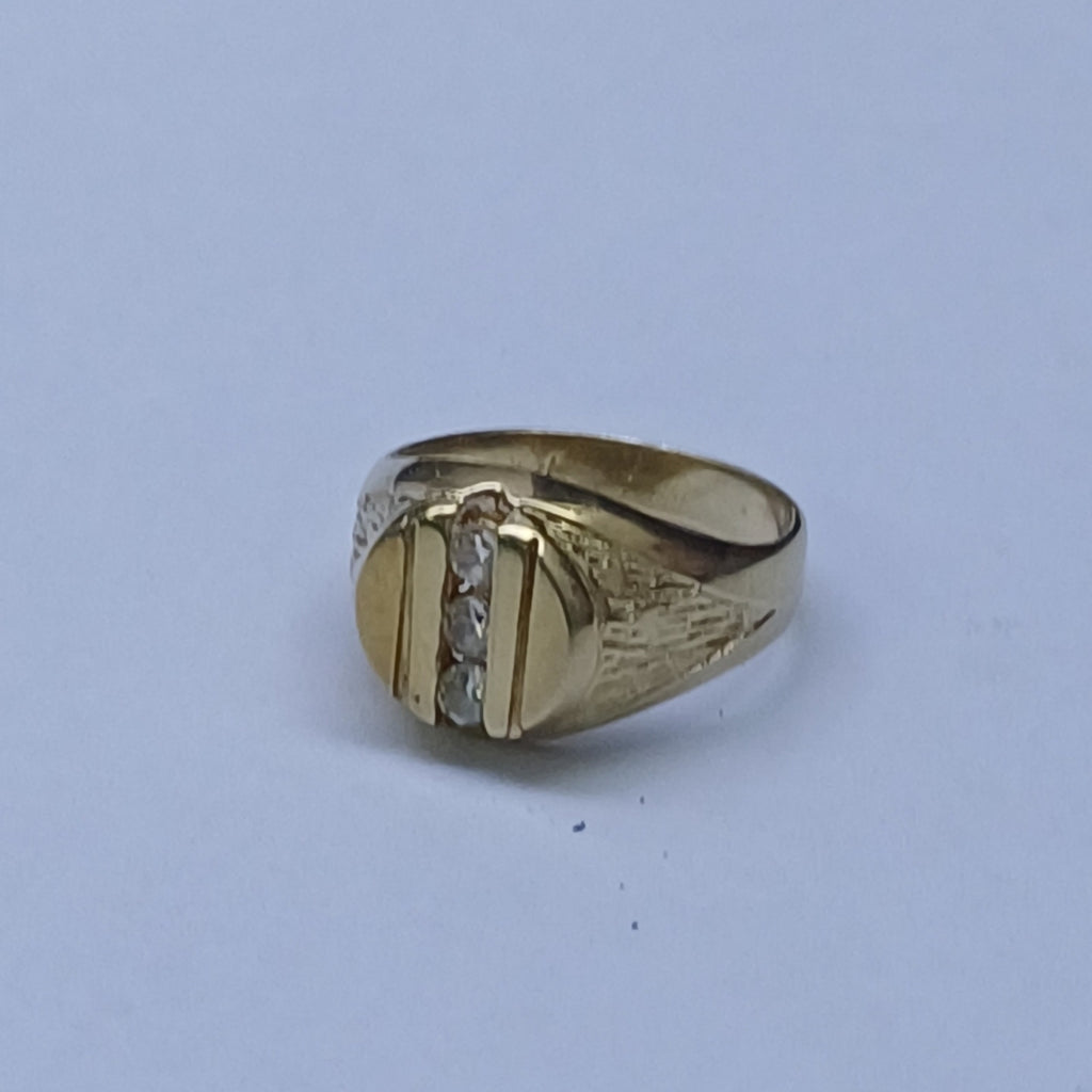 ANILLO ORO 14 K 2.3 GRMS (SEMINUEVO)