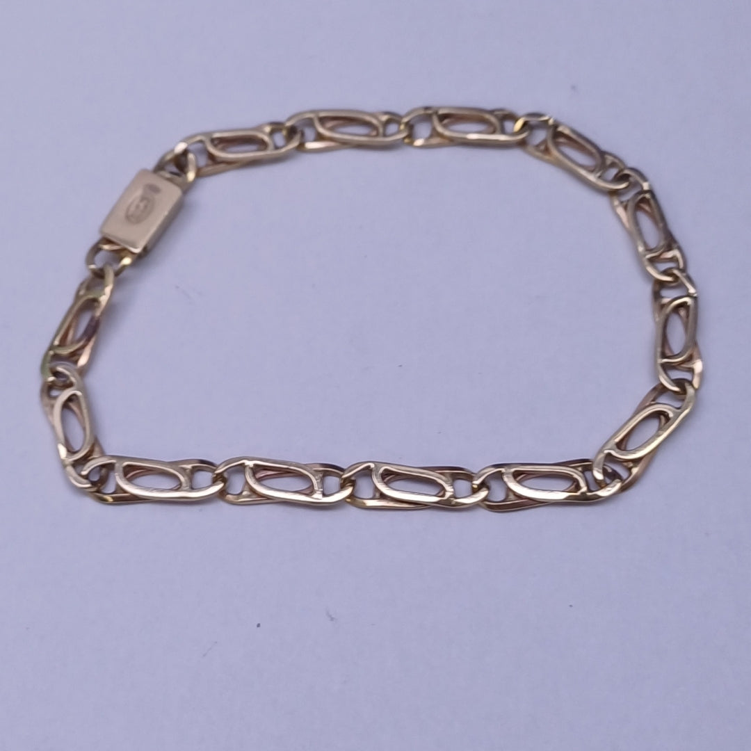 PULSERA ORO 10 K 7.6 GRMS (SEMINUEVO)