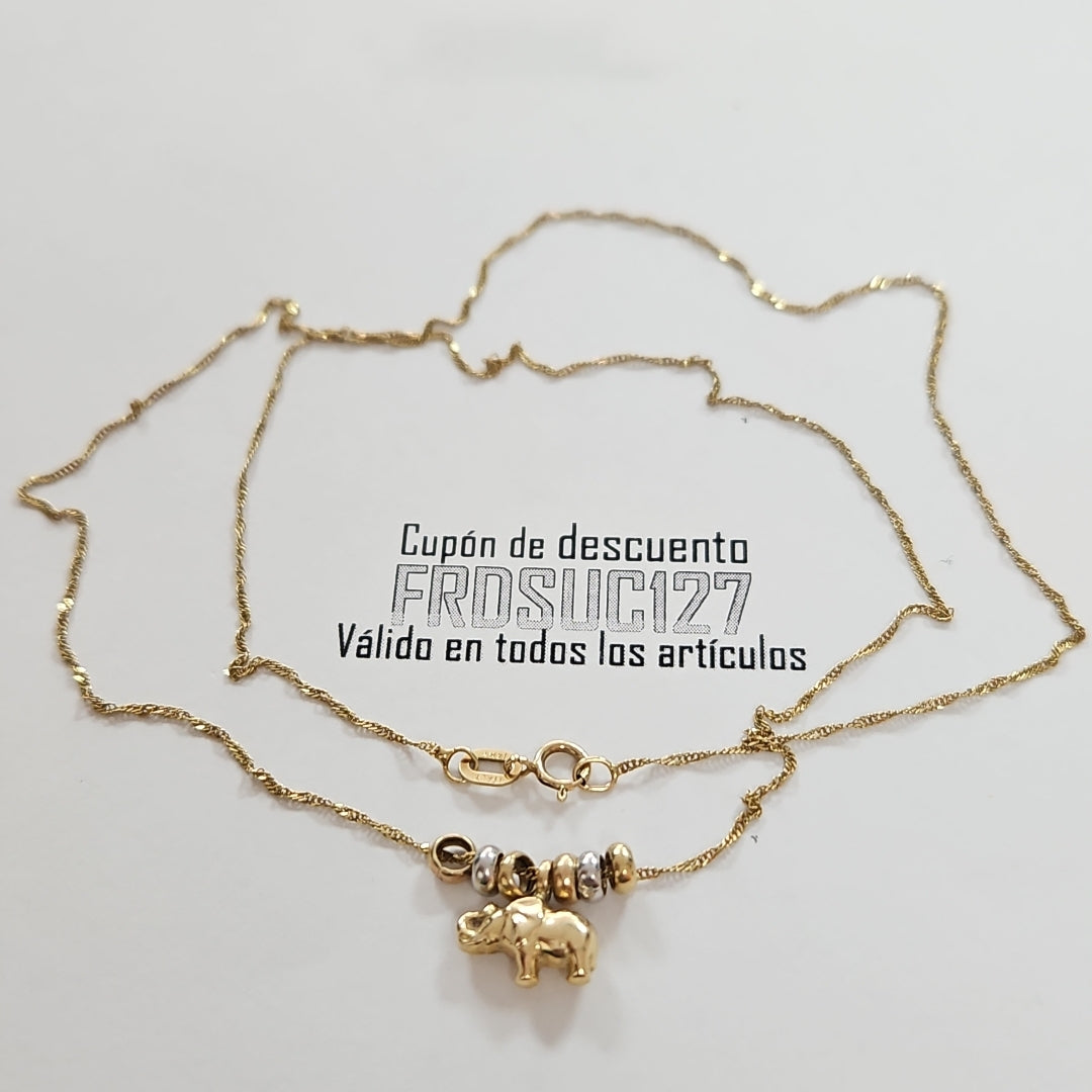 CADENA ORO 14 K 1.5 GRMS (SEMINUEVO)