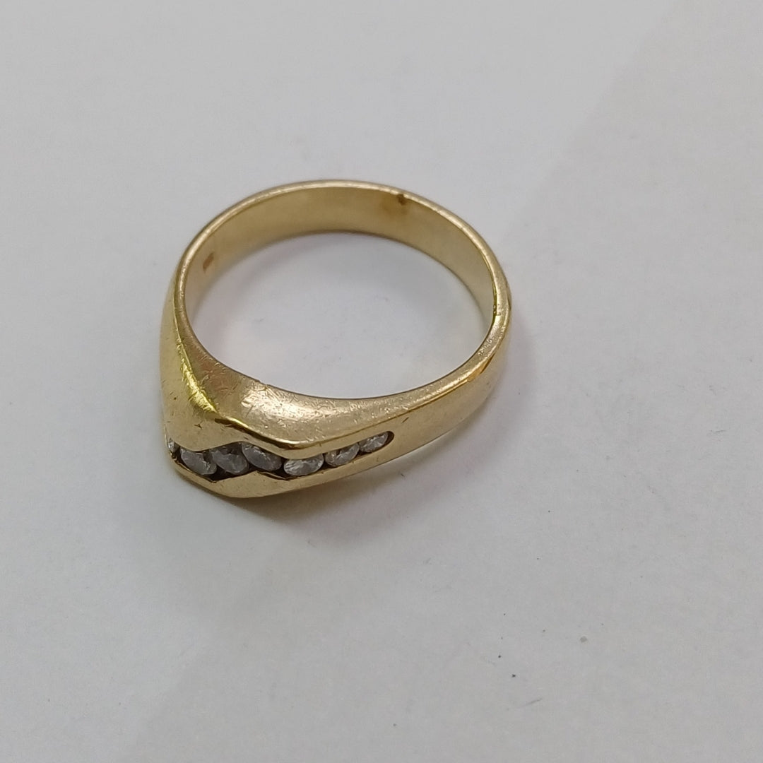 ANILLO ORO 14 K 10,20 GRMS (SEMINUEVO)