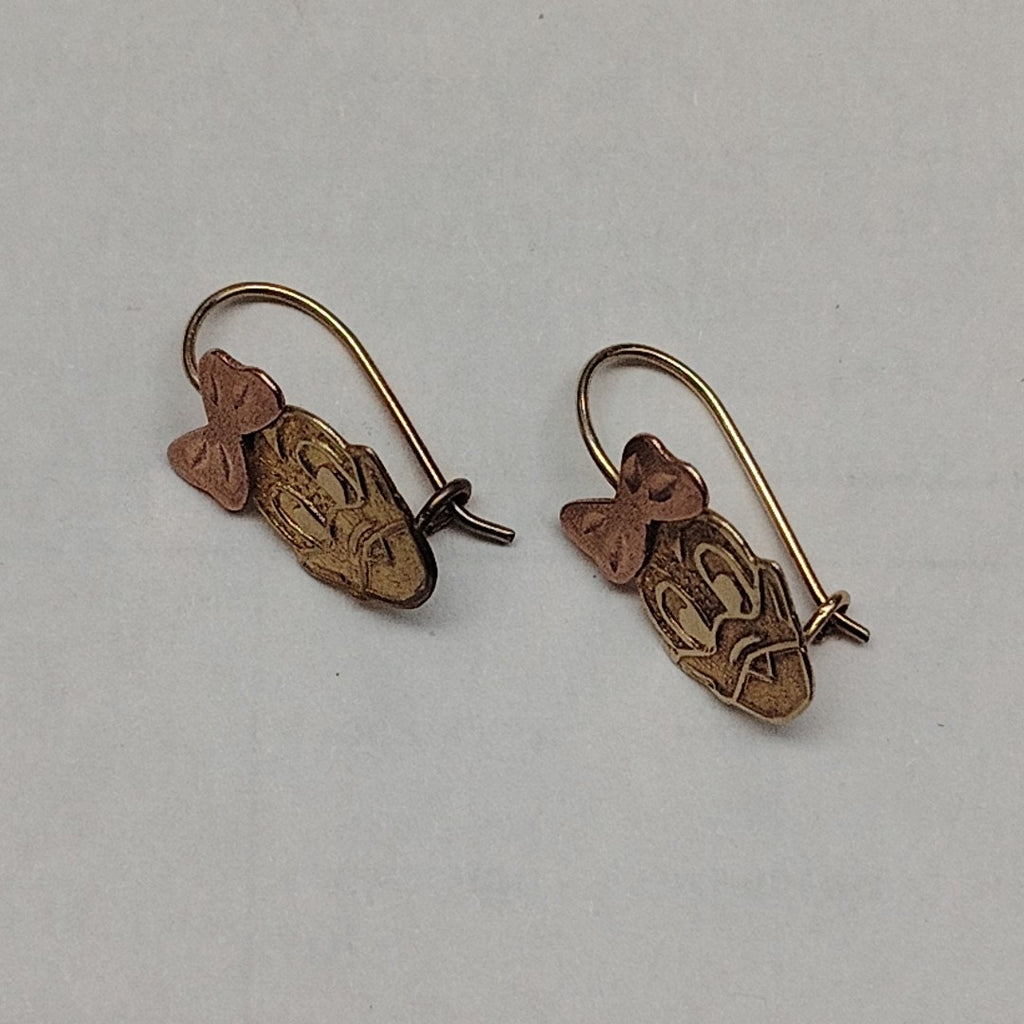 ARETES PAR ORO 10 K 1,20 GRMS (SEMINUEVO)