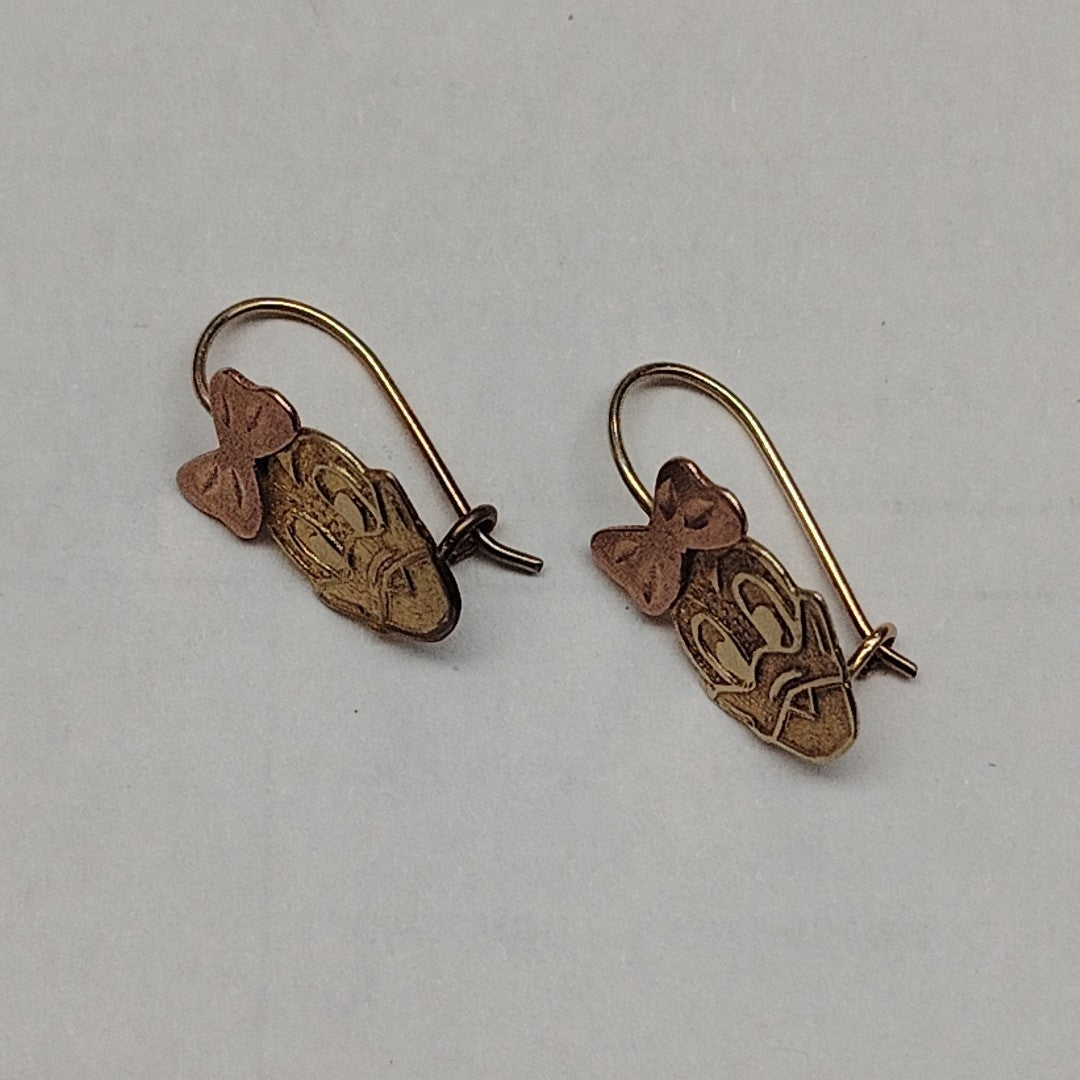 ARETES PAR ORO 10 K 1,20 GRMS (SEMINUEVO)