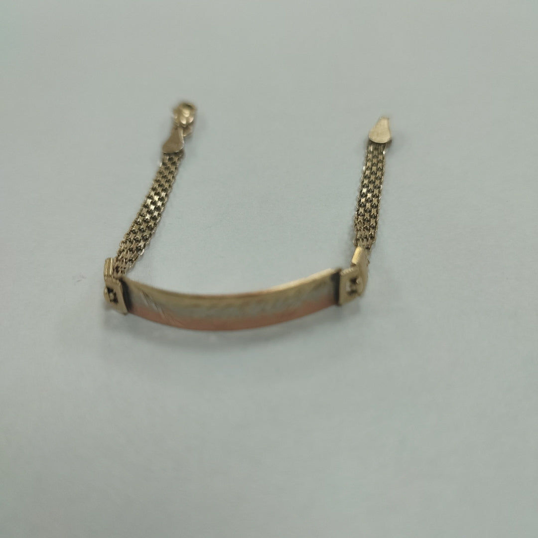 ESCLAVA ORO 14 K 4.3 GRMS (SEMINUEVO)
