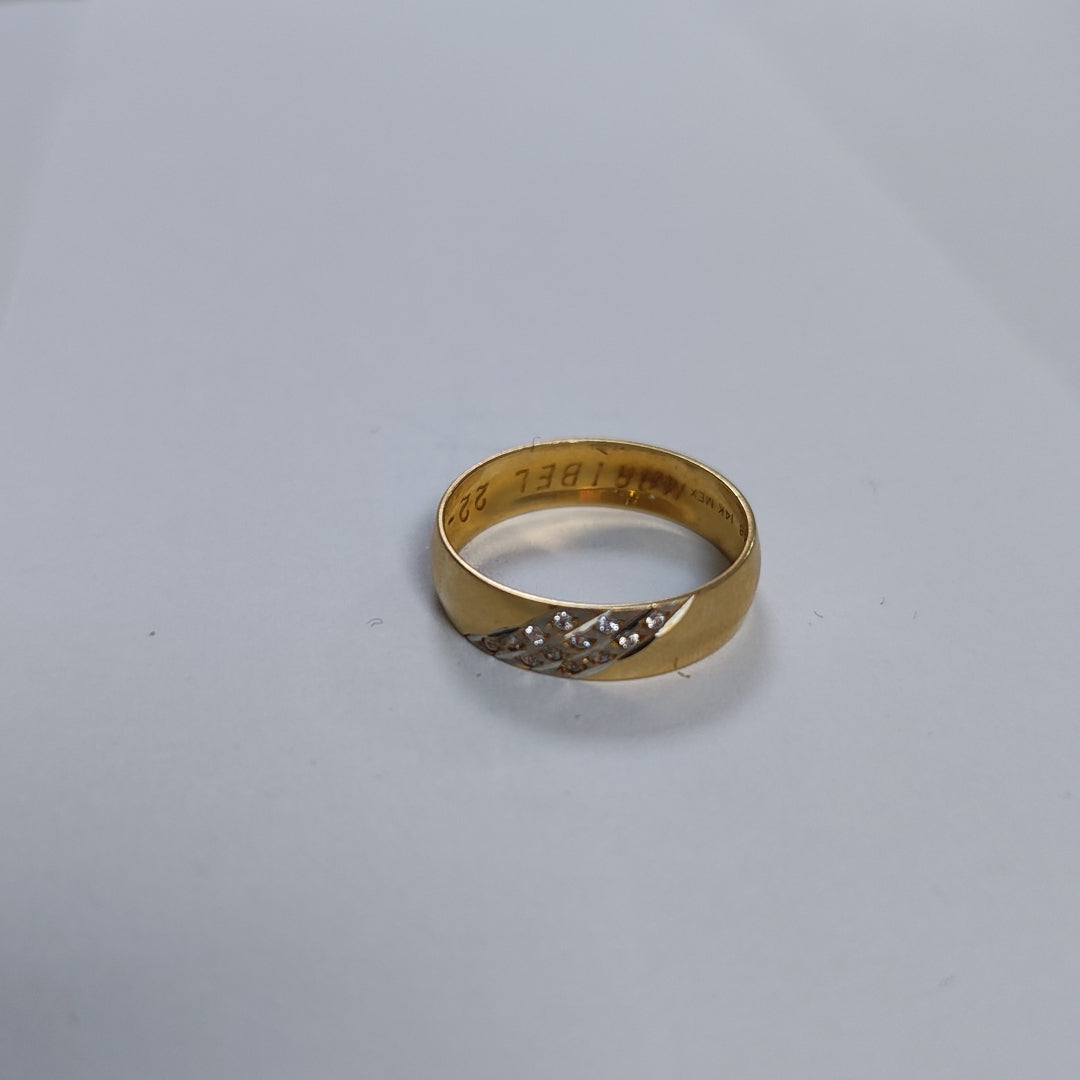 ARGOLLA ORO 14 K 3,10 GRMS (SEMINUEVO)