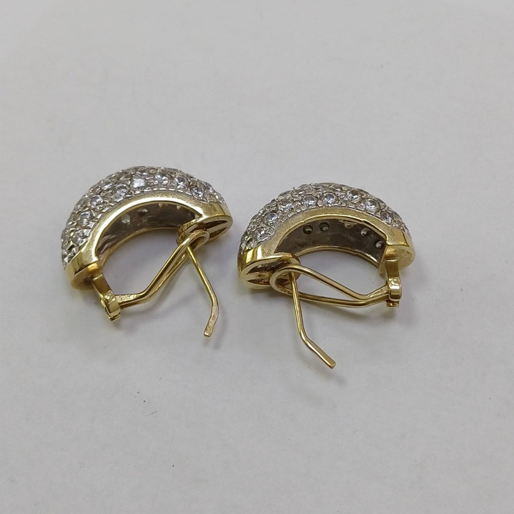 ARETES PAR ORO 14 K 13,20 GRMS (SEMINUEVO)