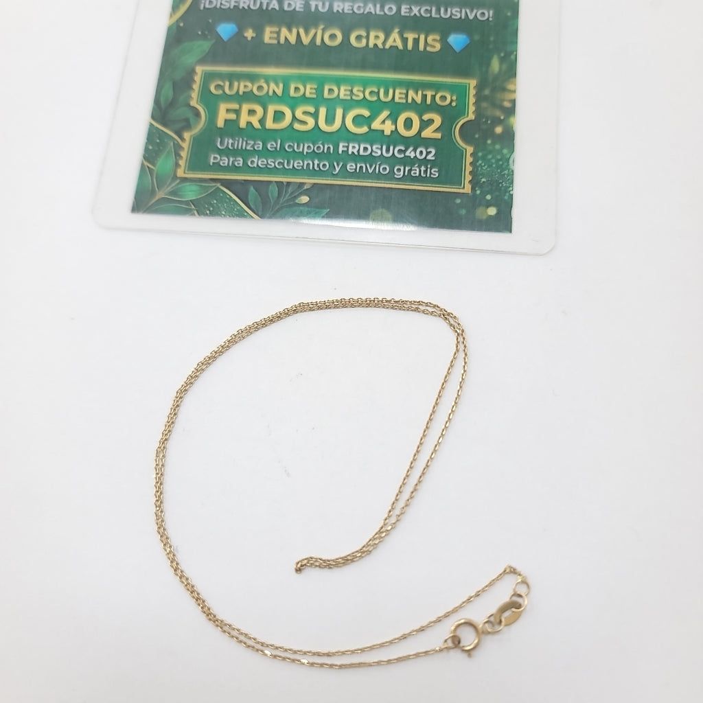 CADENA ORO 10 K 1,40 GRMS (SEMINUEVO)