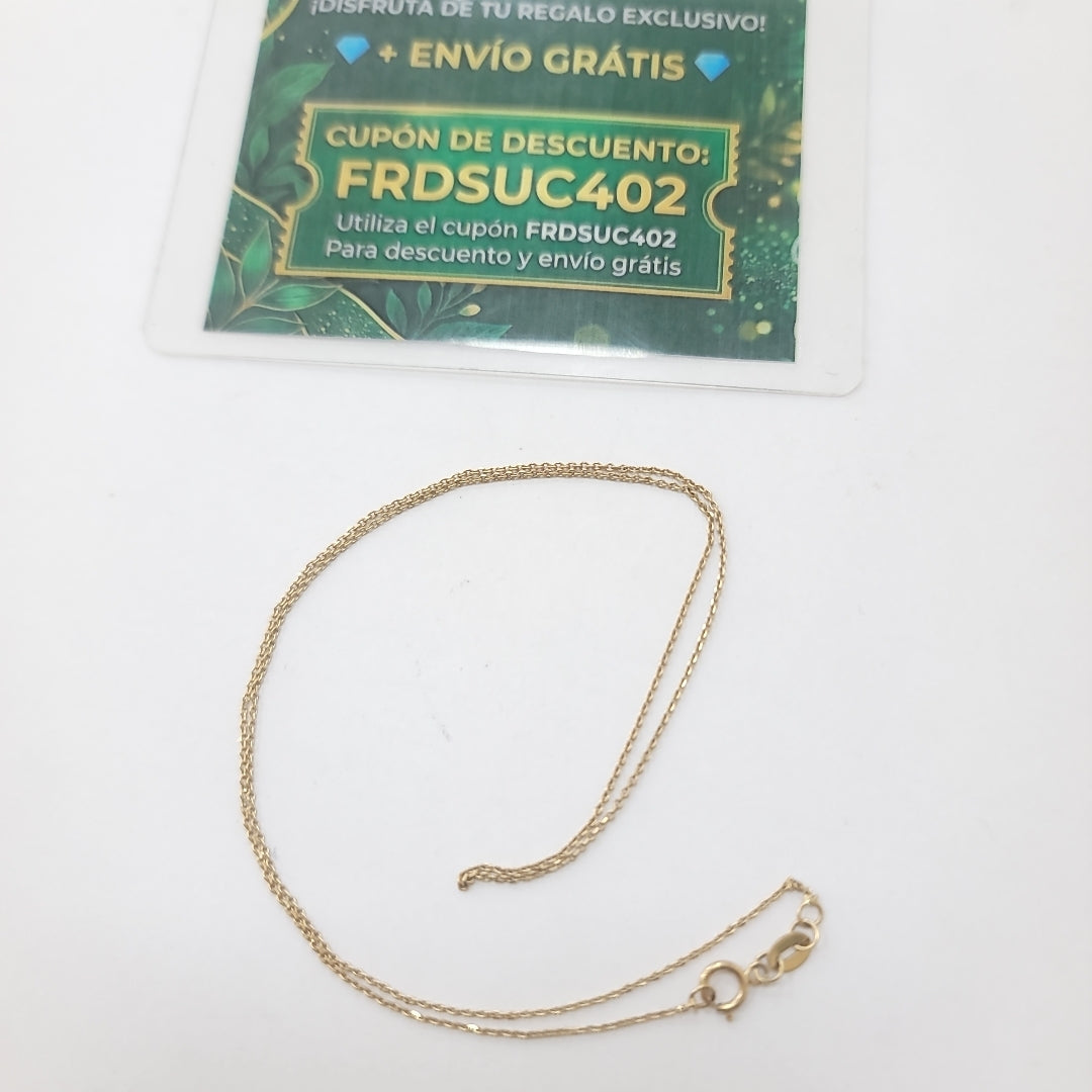 CADENA ORO 10 K 1,40 GRMS (SEMINUEVO)