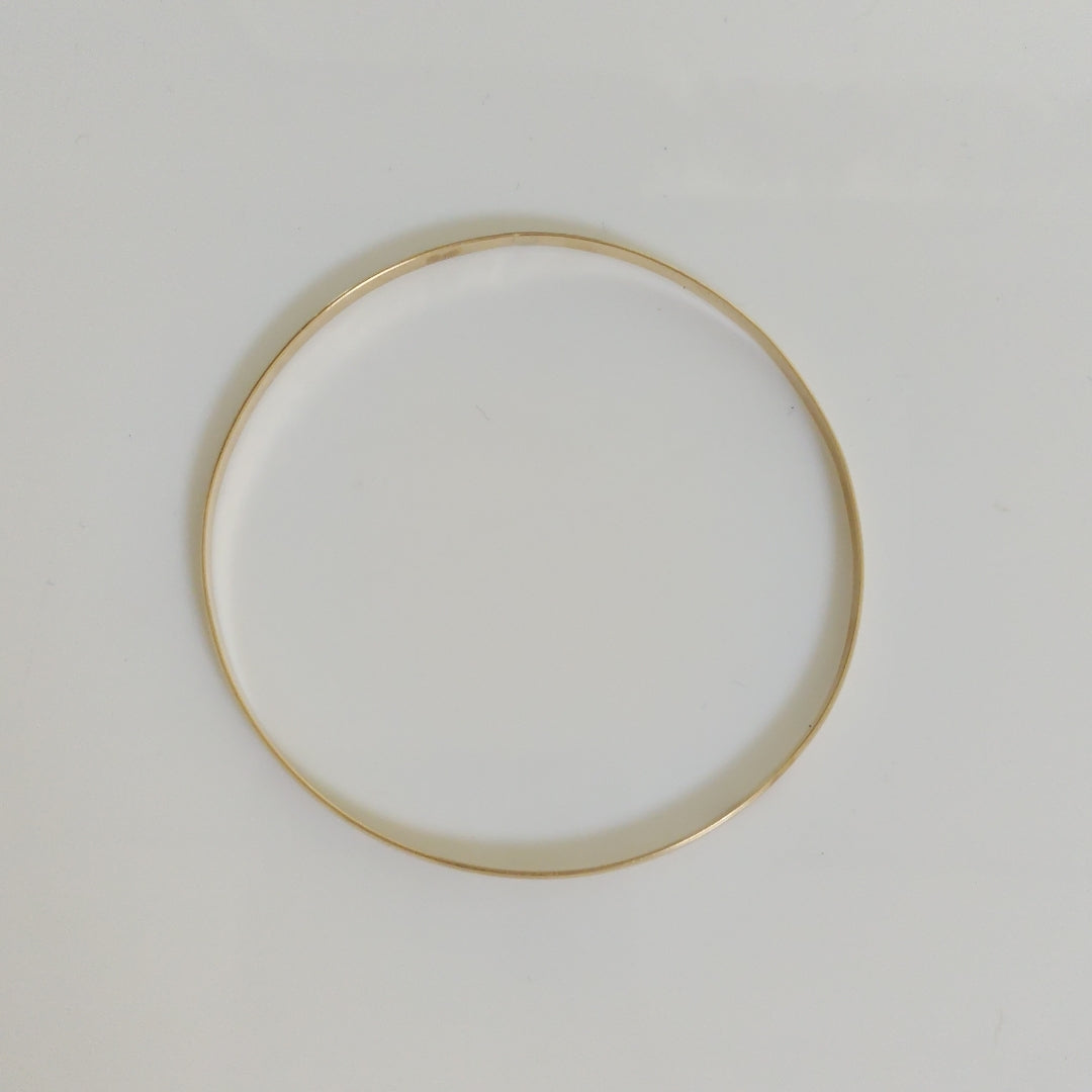 PULSERA RIGIDA ORO 14 K 5.5 GRMS (SEMINUEVO)