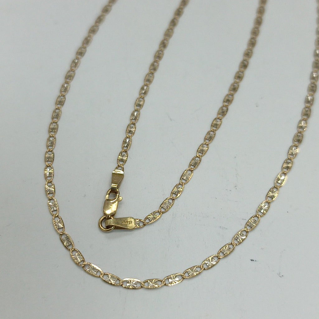 CADENA ORO 14 K 2.5 GRMS (SEMINUEVO)