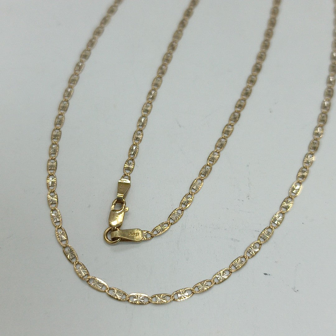 CADENA ORO 14 K 2.5 GRMS (SEMINUEVO)