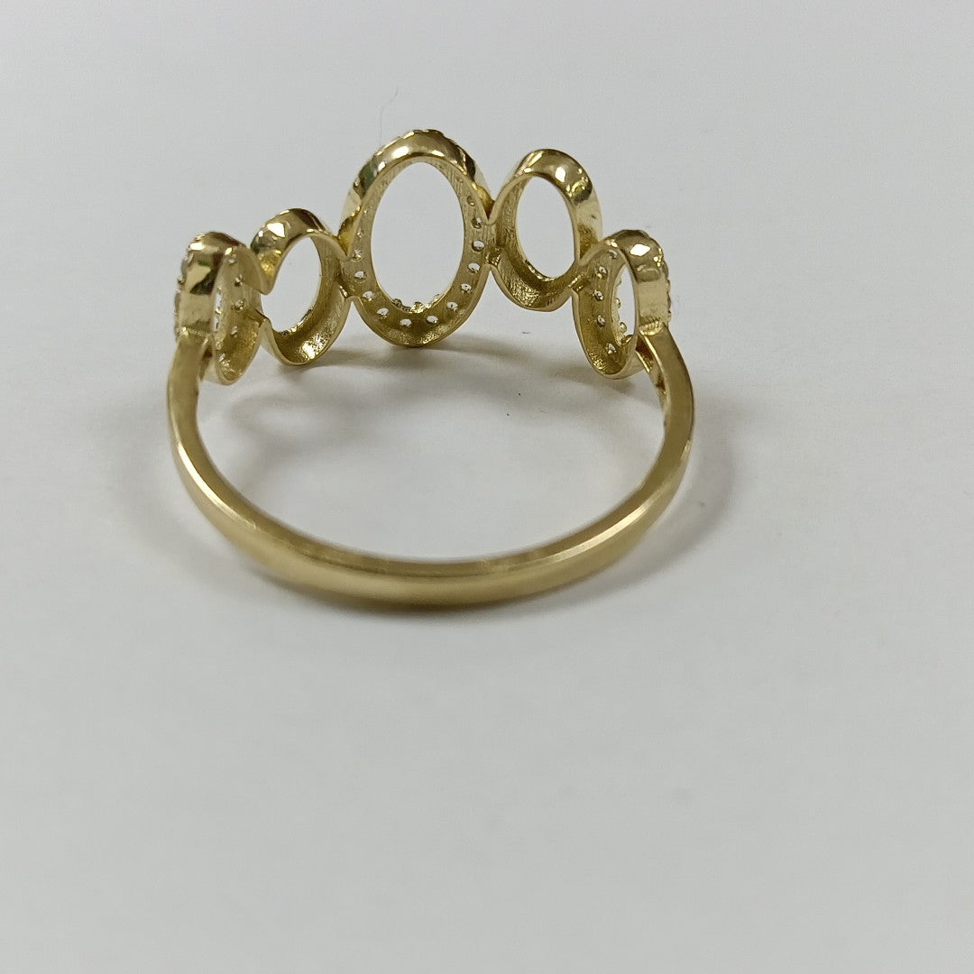 ANILLOS DAMA ORO 14K 2 (NUEVO)