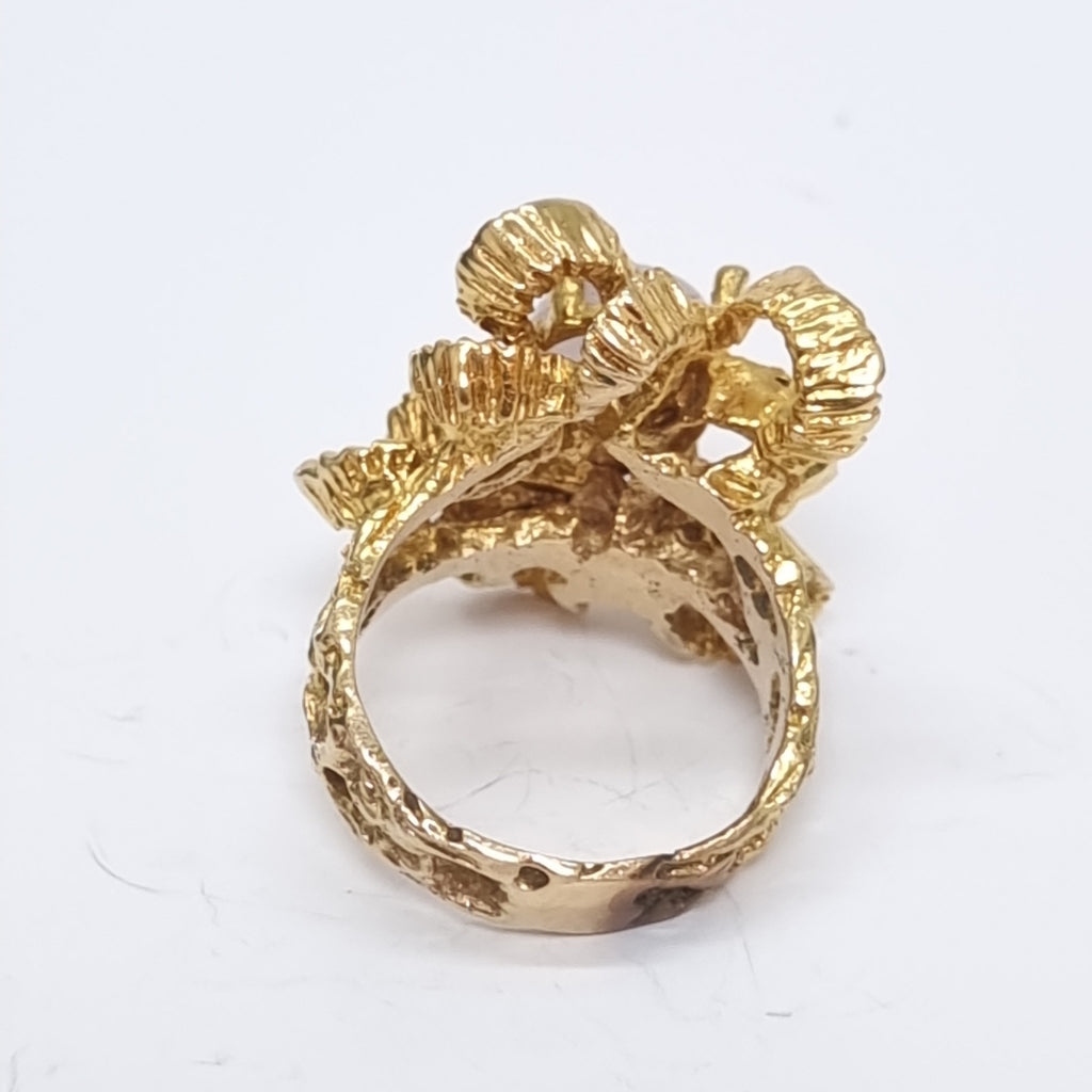 ANILLO ORO 14 K 10,30 GRMS (SEMINUEVO)