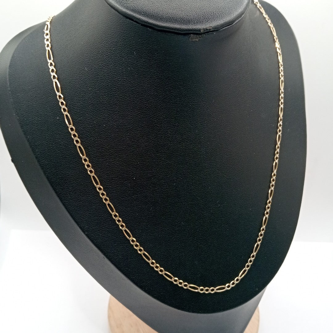 CADENA ORO COMBINADO 14 K 4.4 GRMS (SEMINUEVO)