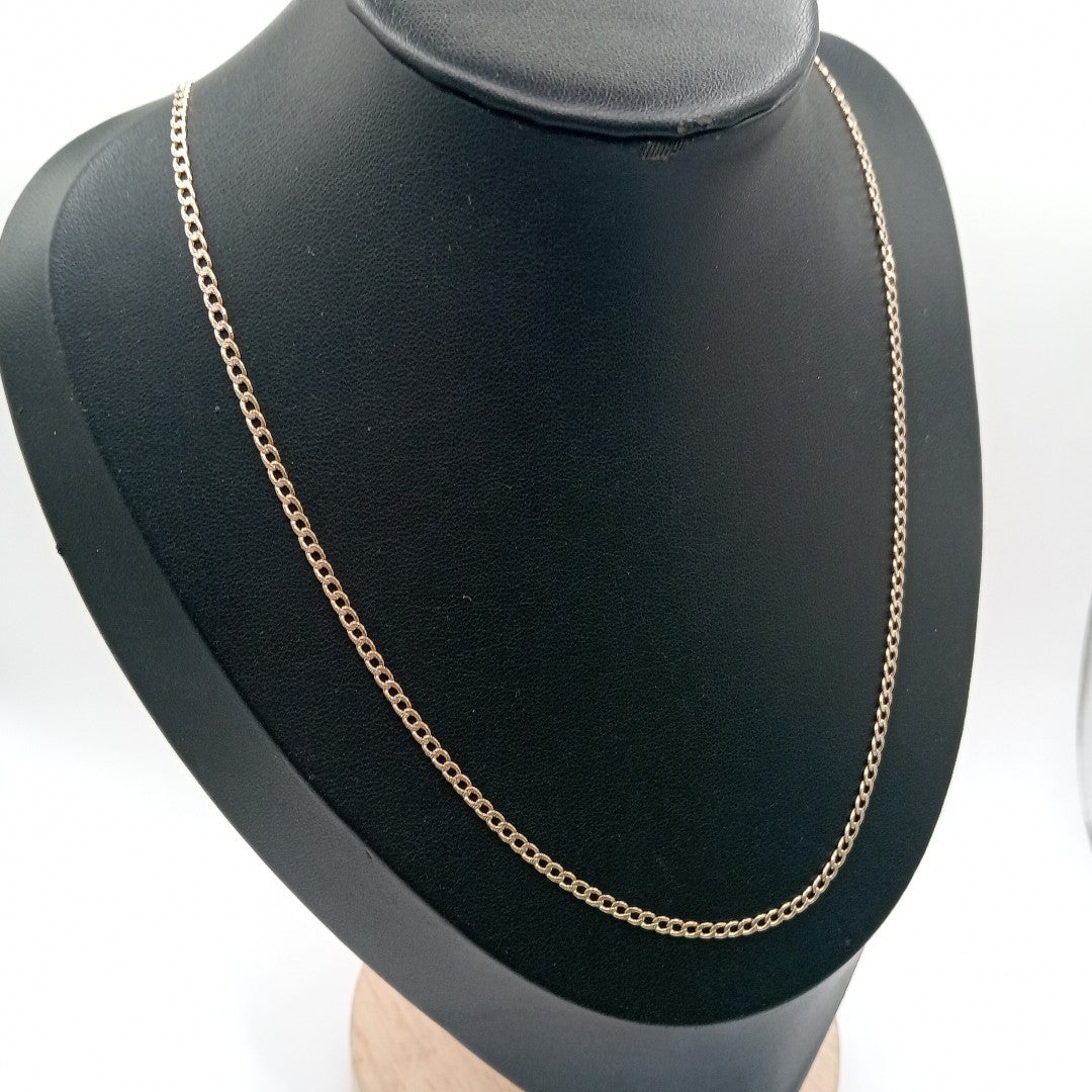 CADENA ORO,RODIADO 10 K 2,40 GRMS (SEMINUEVO)
