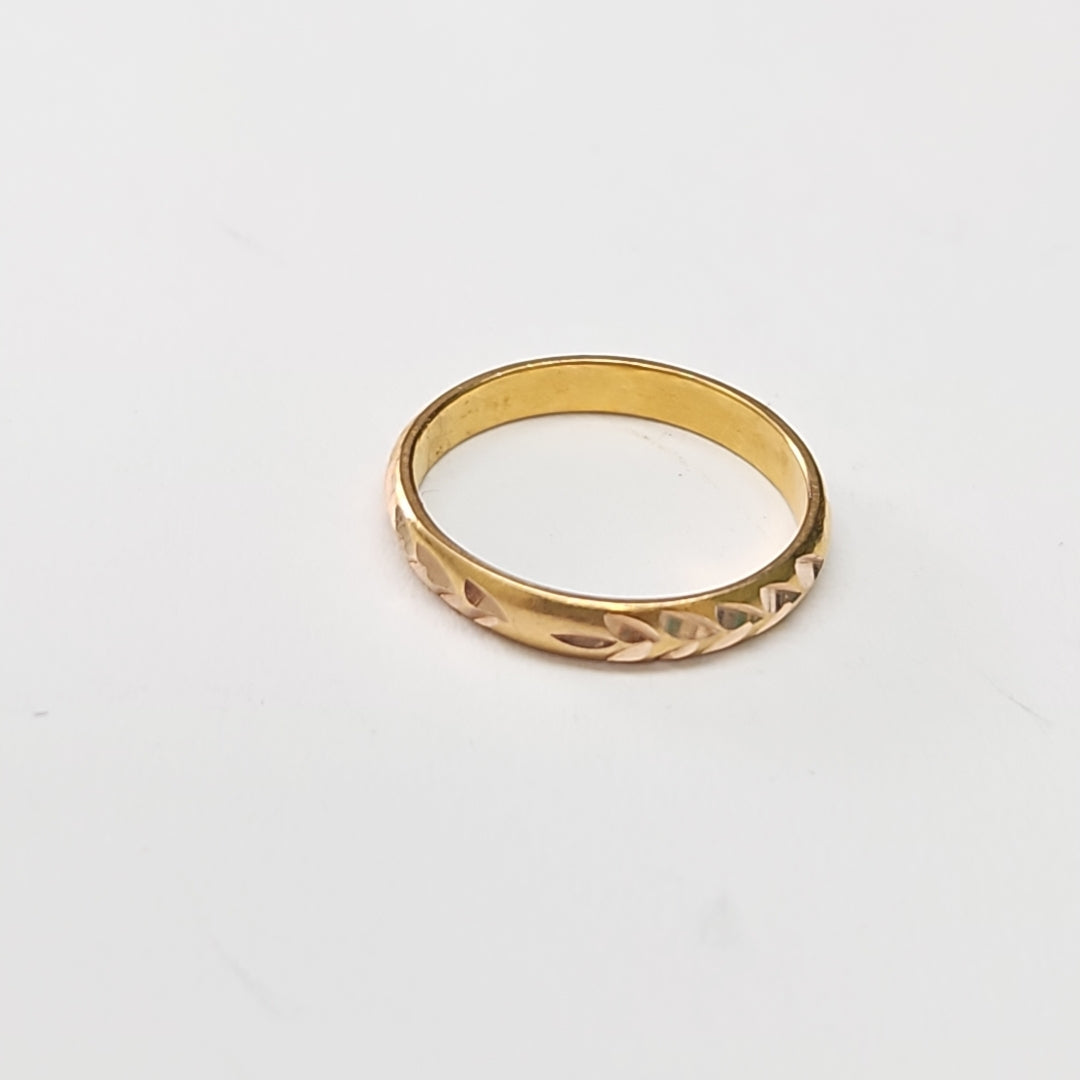 ANILLO ORO 10 K 1.2 GRMS (SEMINUEVO)