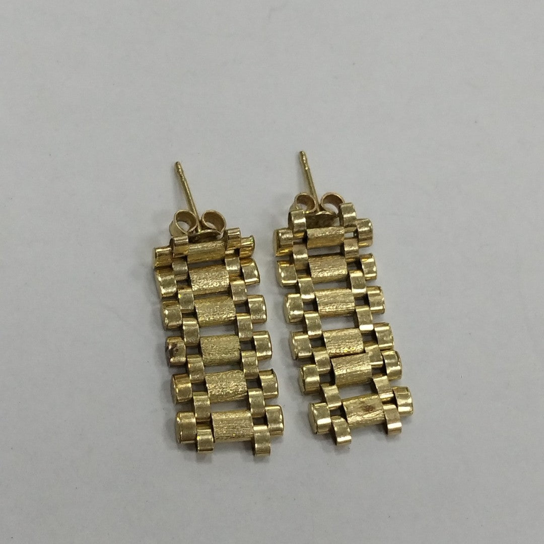 BROQUELES PAR ORO 10 K 3.6 GRMS (SEMINUEVO)