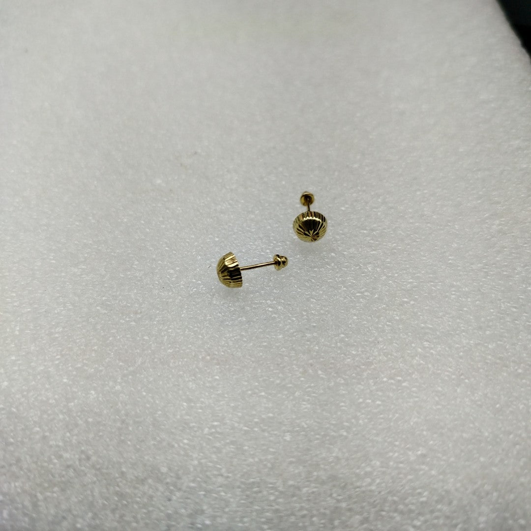 BROQUELES PAR ORO 14 K 0.4 GRMS (SEMINUEVO)