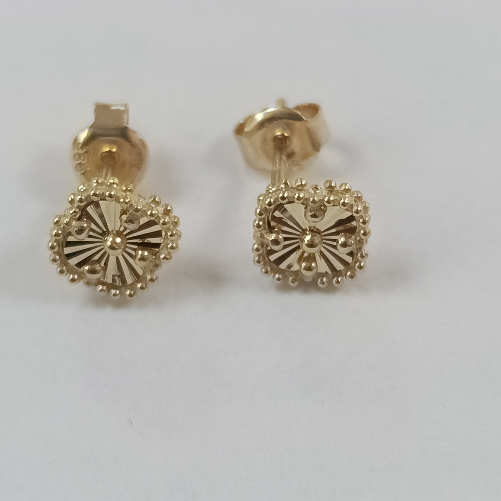BROQUELES ORO 14K 1.6 (NUEVO)