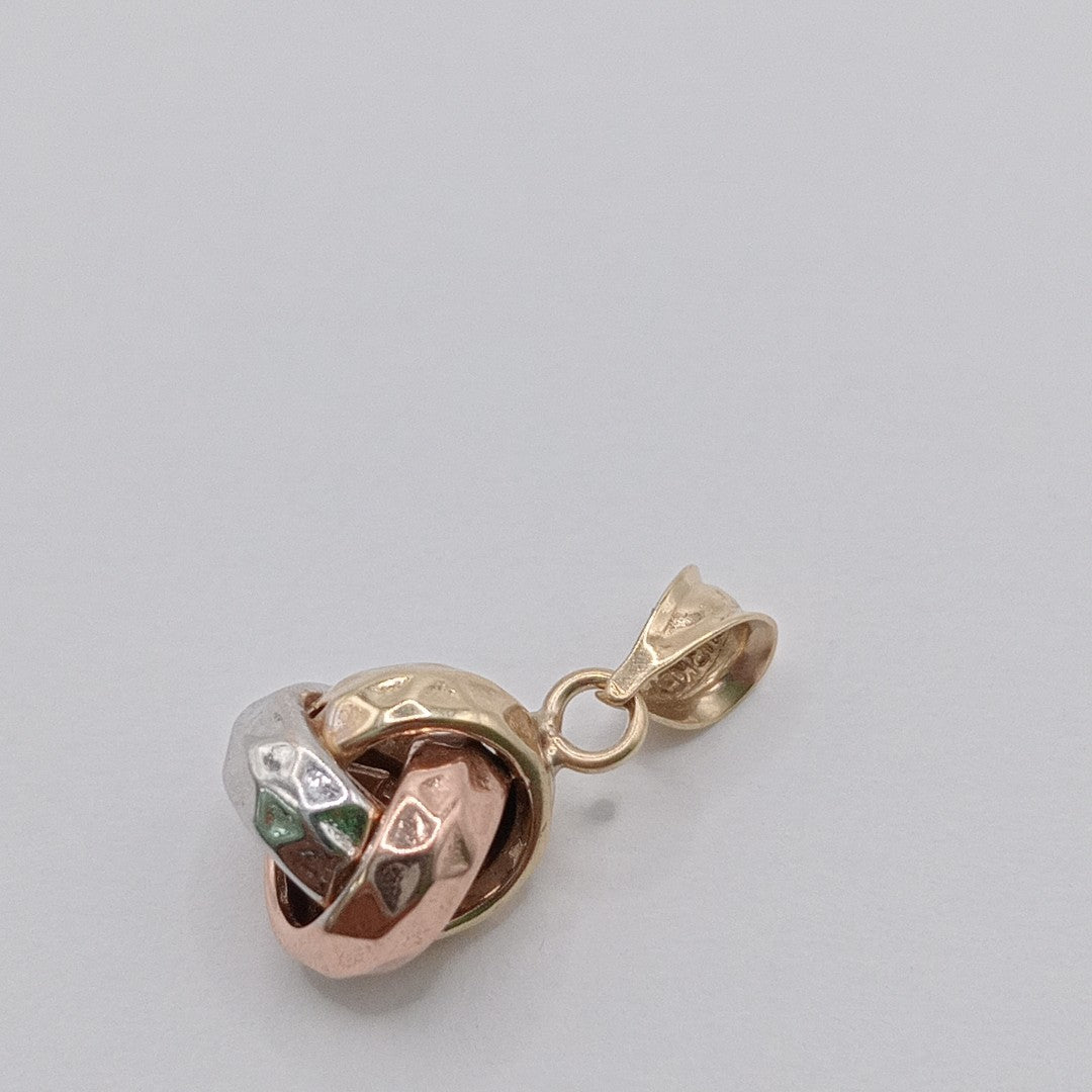 DIJE ORO COMBINADO 10 K 0,60 GRMS (SEMINUEVO)