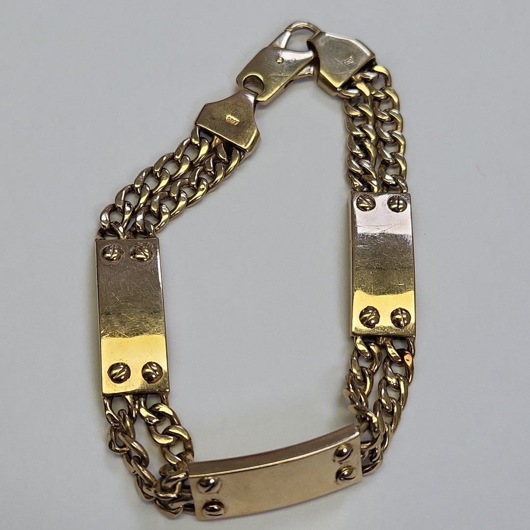 ESCLAVA ORO 14 K 20.8 GRMS (SEMINUEVO)