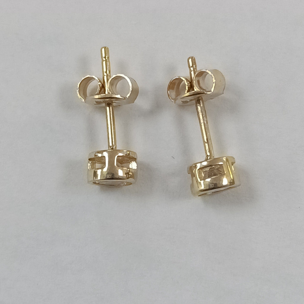 BROQUELES ORO 14K 1.2 (NUEVO)