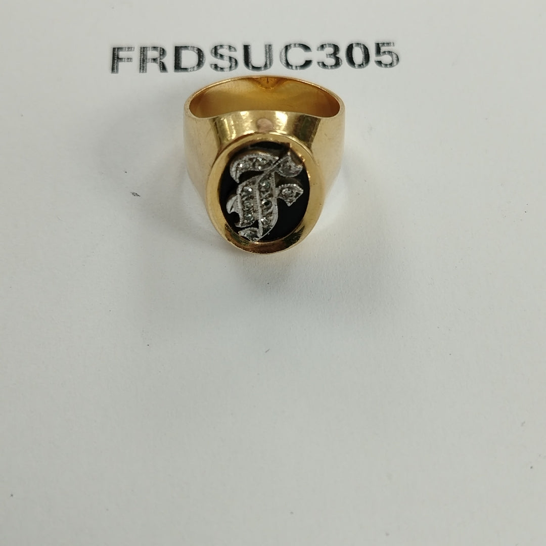 ANILLO ORO 18 K 11.9 GRMS (SEMINUEVO)
