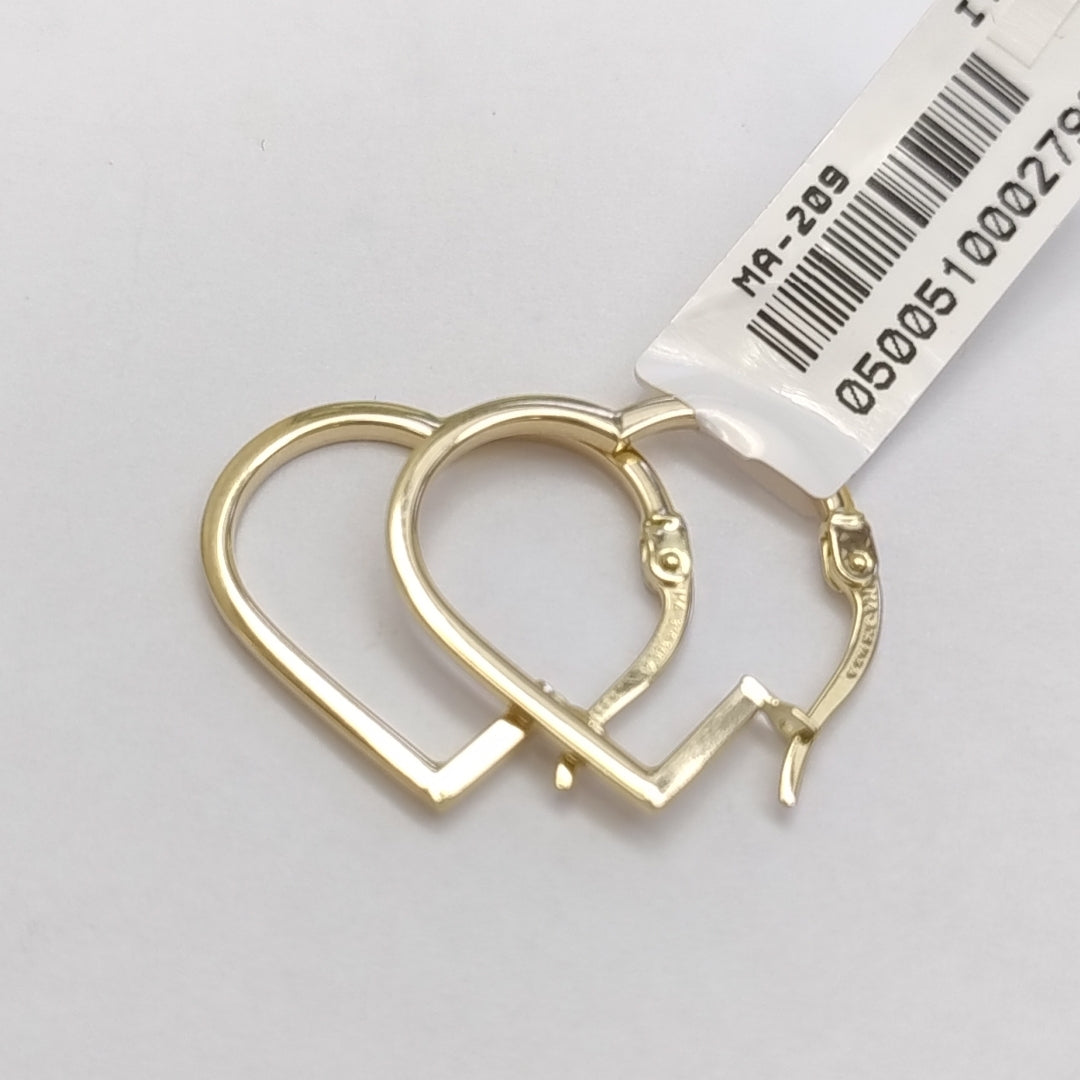 ARRACADAS ORO 14K 1.2 (NUEVO)