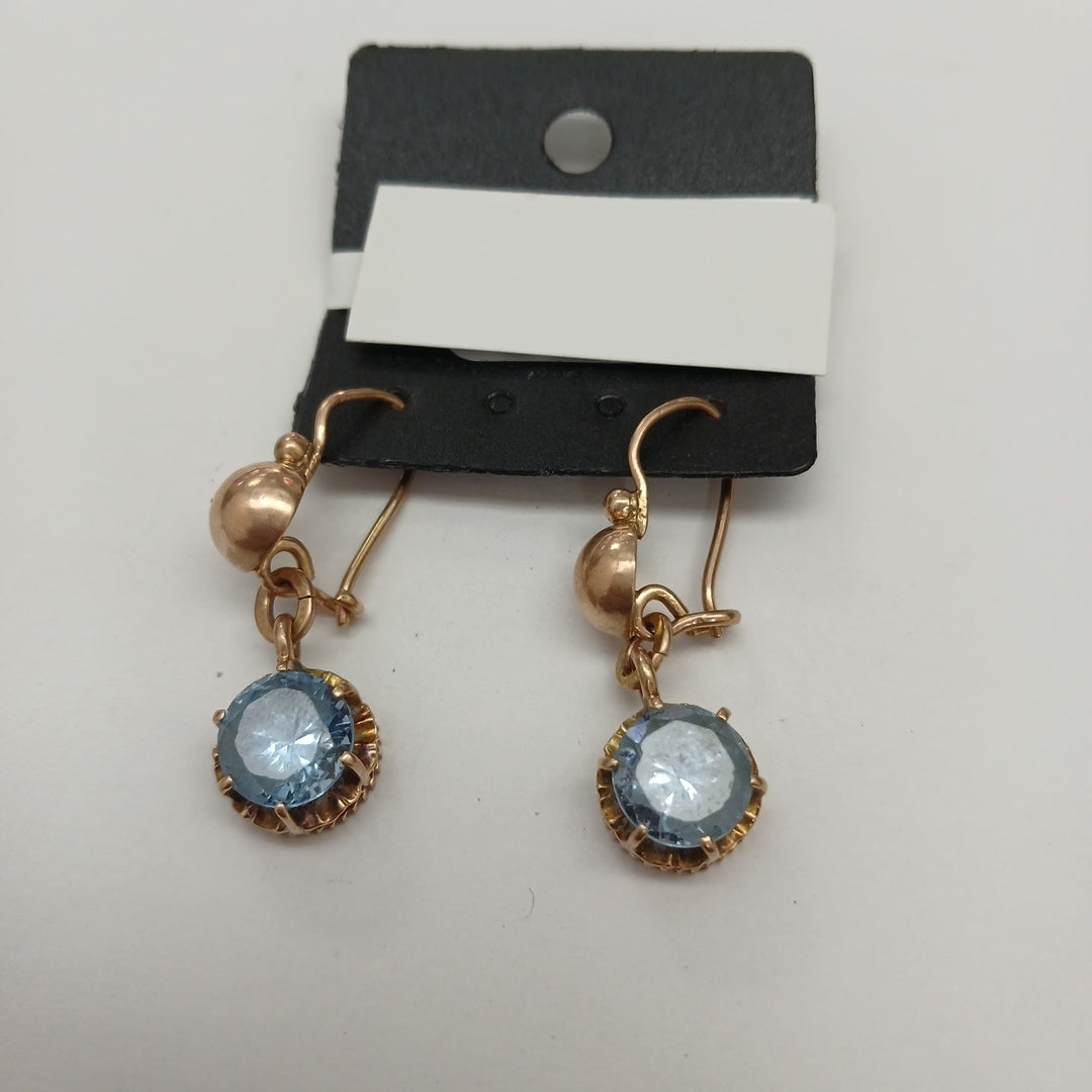 ARETES PAR ORO 8 K 7.2 GRMS (SEMINUEVO)