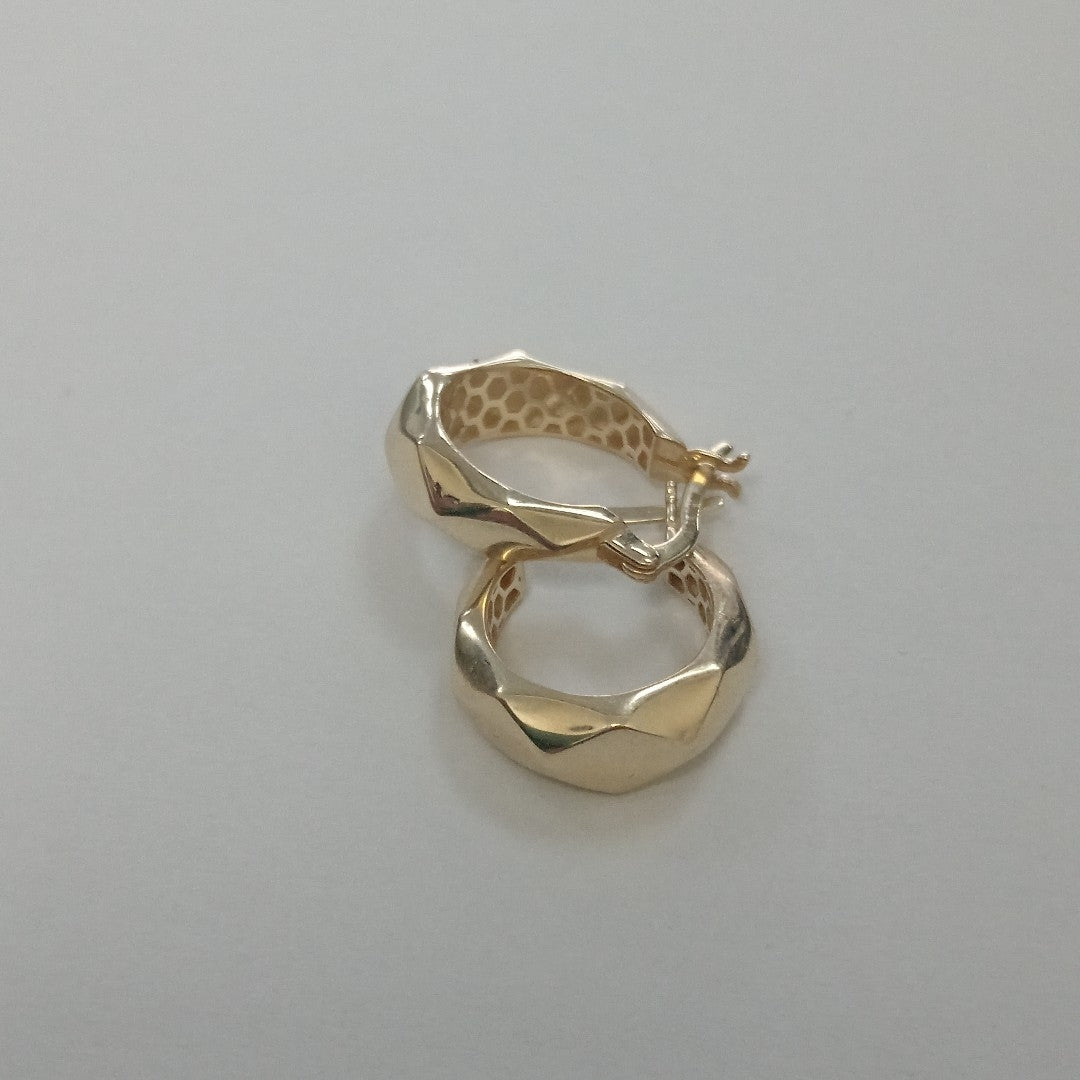 ARETES PAR ORO 14 K 2.3 GRMS (SEMINUEVO)