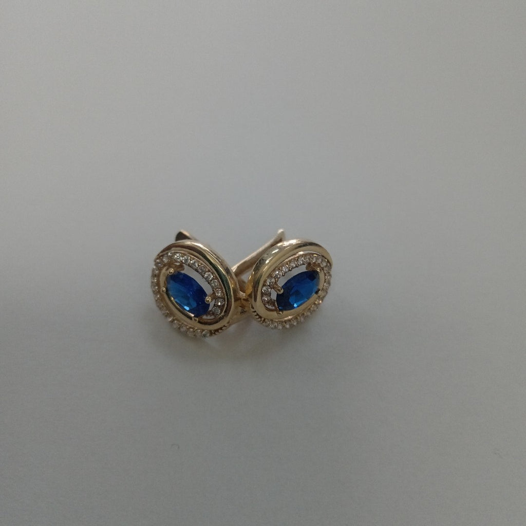 ARETES PAR ORO 14 K 3.3 GRMS (SEMINUEVO)