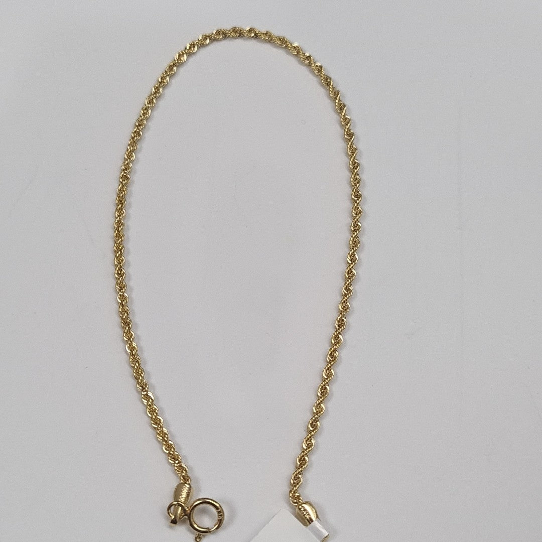 PULSERAS DAMA TORSAL ORO 14K 0.7 (NUEVO)