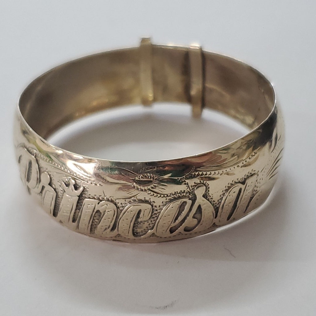 PULSERA RIGIDA ORO 8 K 19.2 GRMS (SEMINUEVO)